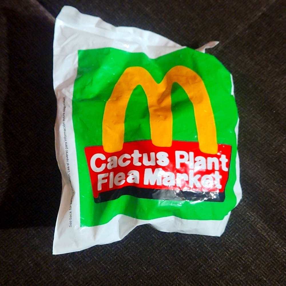 UNOPEN Cactus Plant Flea Market McDonald's toy